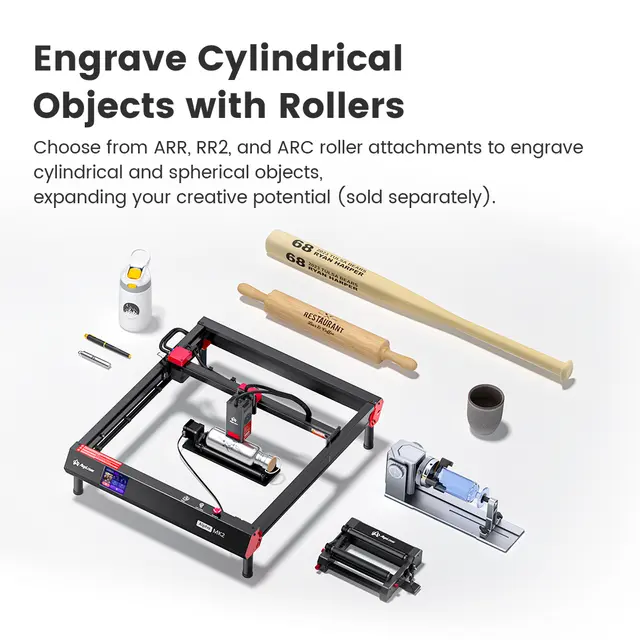 AlgoLaser Alpha MK2  20W 400x435 mm. Arbeidsområde 