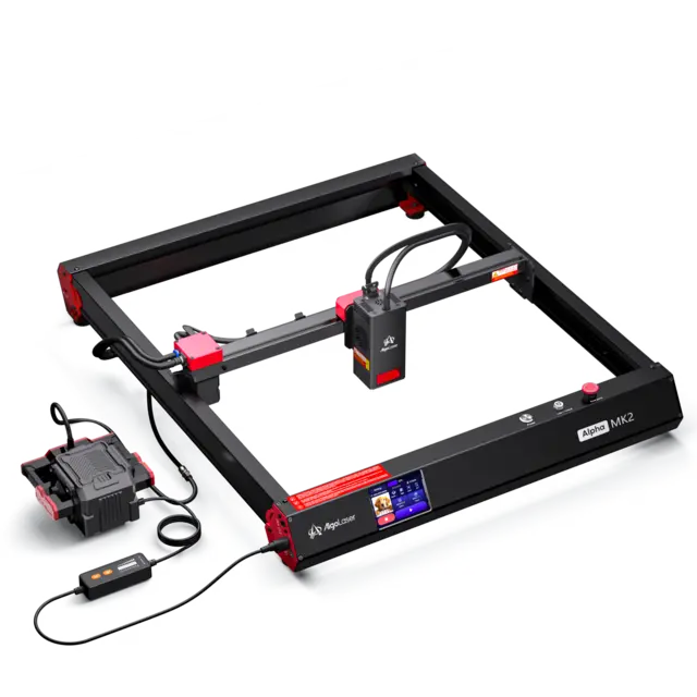 AlgoLaser Alpha MK2  20W 400x435 mm. Arbeidsområde 