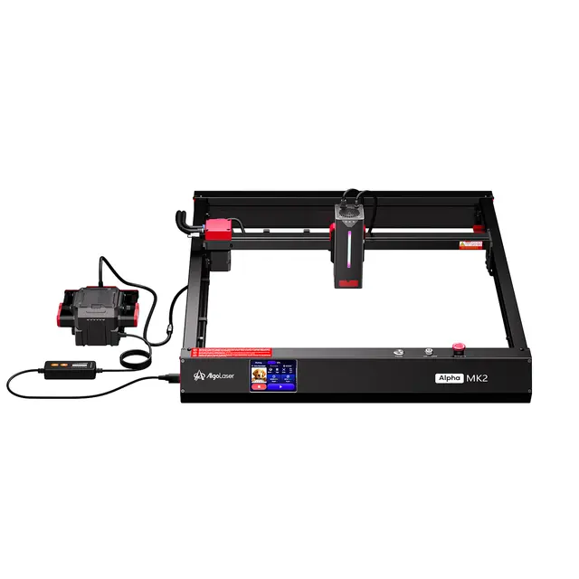 AlgoLaser Alpha MK2 40W 400x410 mm. Arbeidsområde 