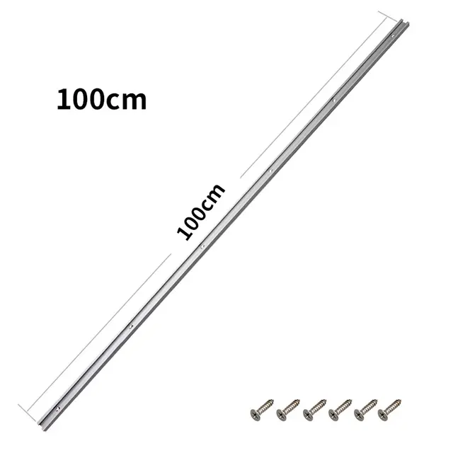 T-spor-skinne for jigger og oppspenning 1000 mm 