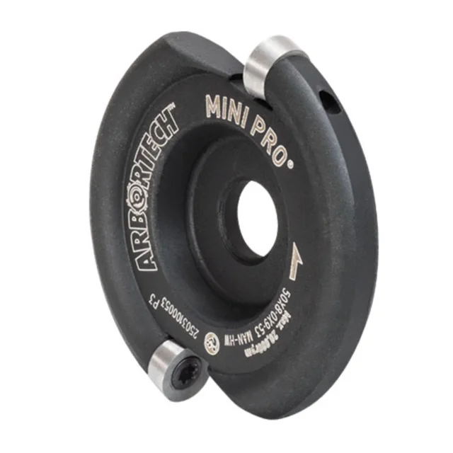 MG1000 minisliper – trebearbeidingspakke Arbortech – batteri, lader og koffert 