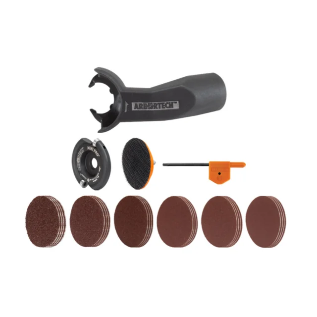Mini Grinder MG1000 trebearbeidingspakke Arbortech – slipe- og skjæretilbehør 