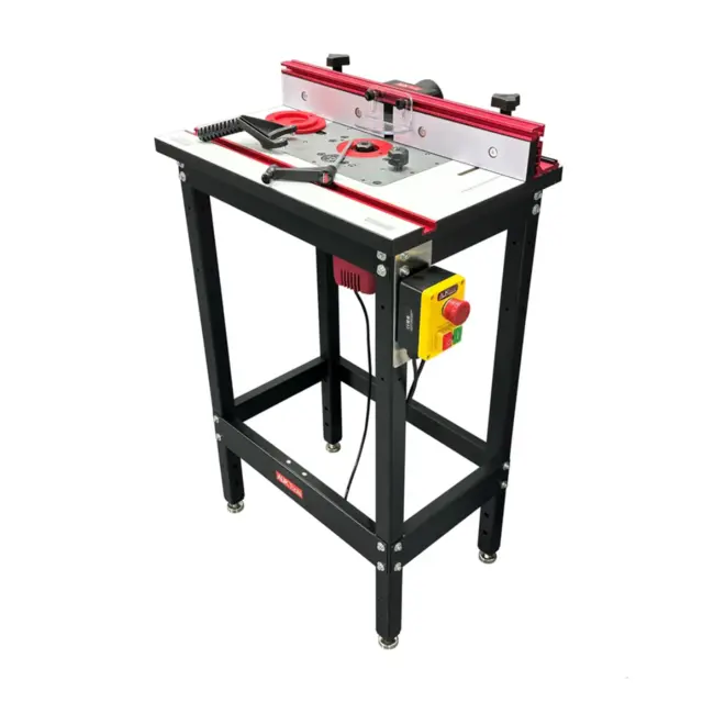 AUKTools Komplett Fresebordspakke Kompakt fresebord med ACCU heis 