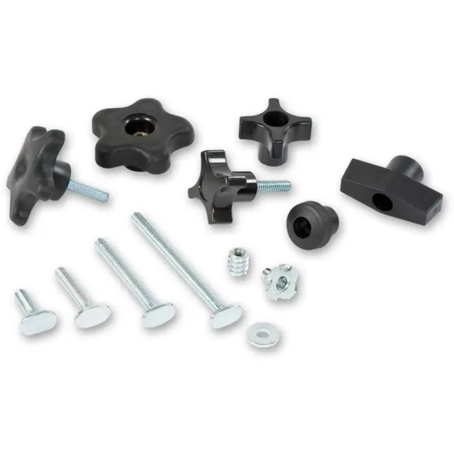 Jigsett - Skruer og Knotter 1/4" 148 deler 