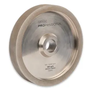 Cbn Slipeskive -Ø200X32mm.  Korning 180