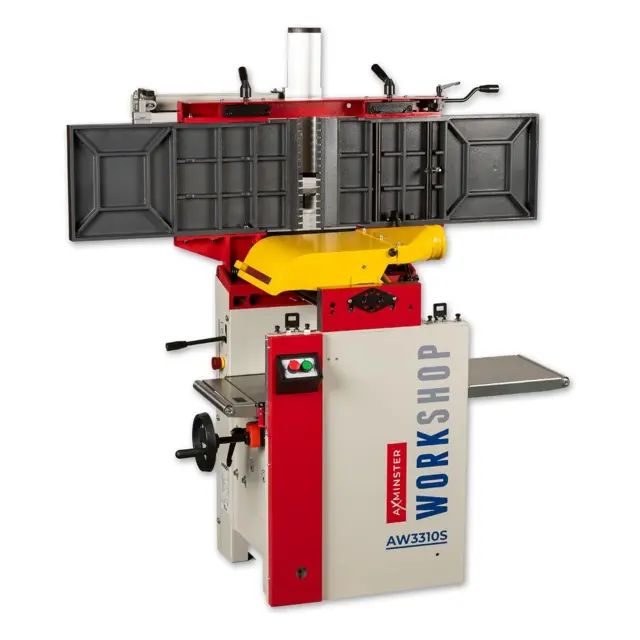 Plan/tykkelseshøvel AW3310S Spiral 230 V Axminster Workshop 