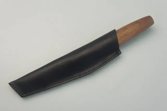 Sløyd og Spikkekniv C4X. Valnøttskaft 80mm. bladlengde. Beavercraft 