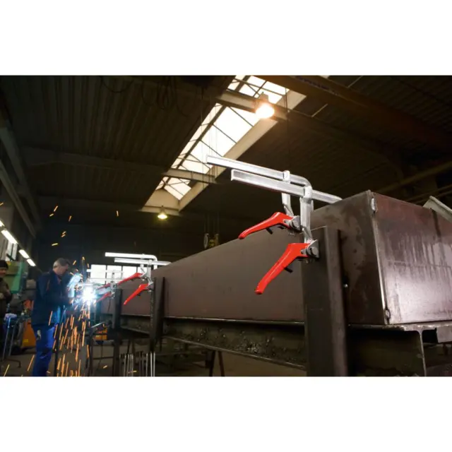 Hurtigtvinge 200x100mm - GH20 - Bessey 