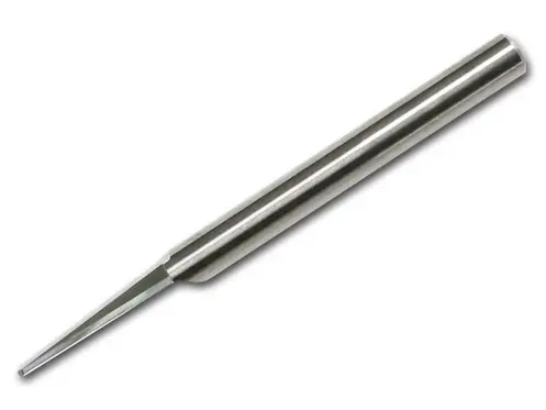 Konisk Fresestål med Rundspiss Tange 4 mm. Radie 1 mm. 