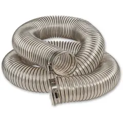 63mm Avsugsslange. 3m. Med klemmer 
