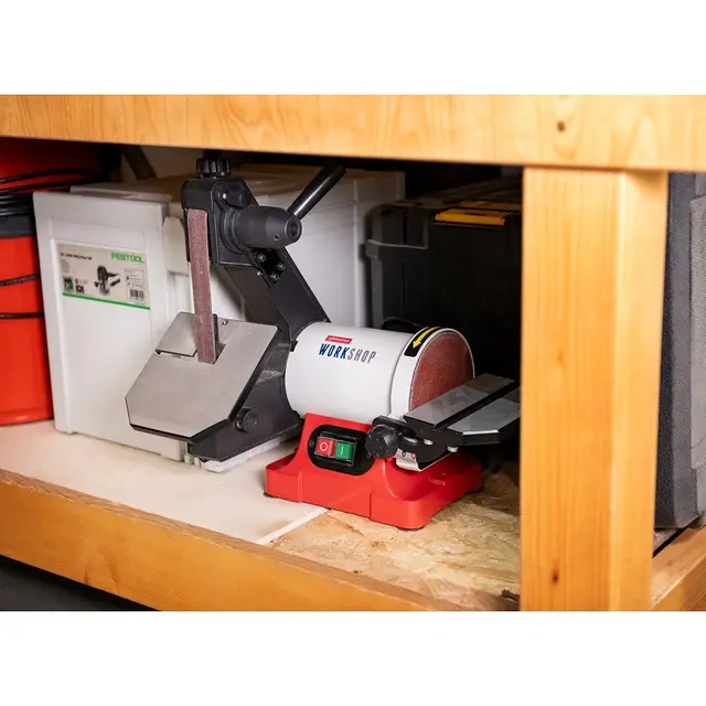 Bånd og Skivepussemaskin Ø125 AW15BDS Axminster Workshop 