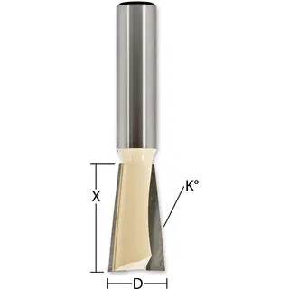 Axcaliber Fresestål til Leigh #100 8gr. 12,7mm tange