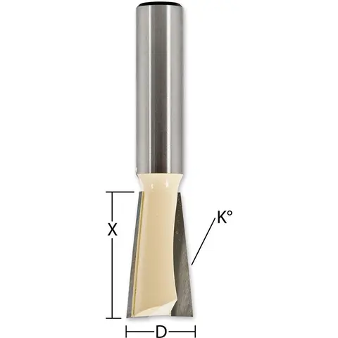 Axcaliber Fresestål til Leigh #100 8gr. 12,7mm tange