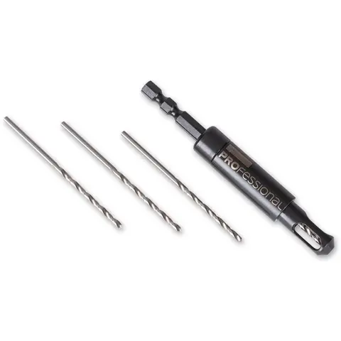 Selvsentrerende Bor 4,5mm. 3 reservebor