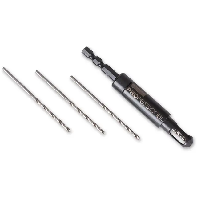 Selvsentrerende Bor 4,5mm. 3 reservebor 