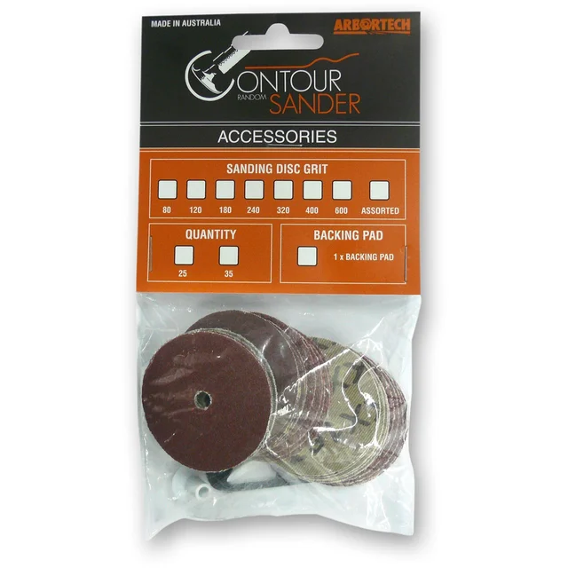 Pussepapir K240 - 20 Stk For Arbortech Contour Sander 