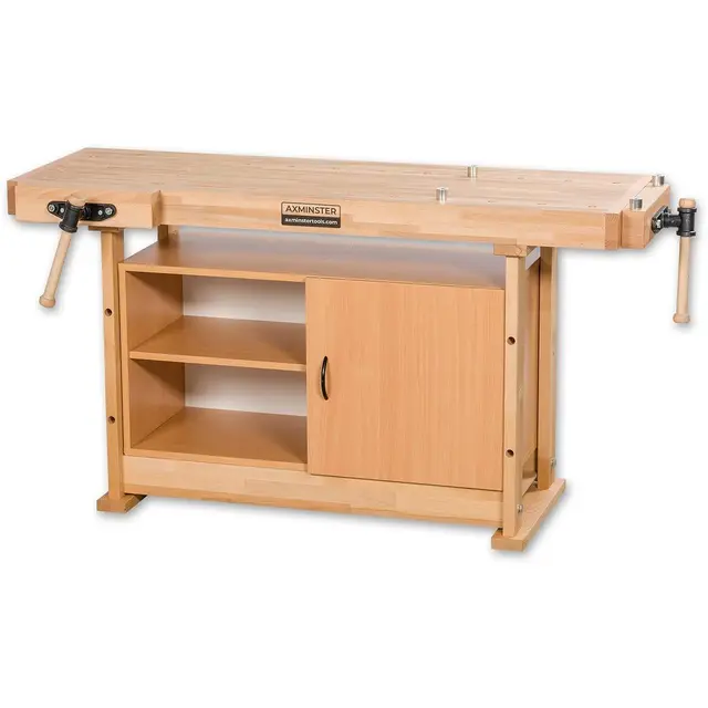 Høvelbenk 1700 m/skap - Axminster 