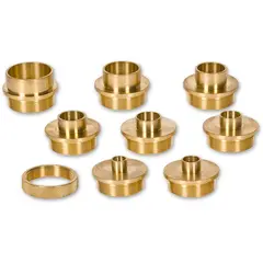 Styrehylse sett 10-30mm 8stk Axminster