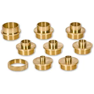 Styrehylse sett 10-30mm 8stk Axminster