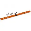 UJK Parf sytem anlegg og stopper 600mm 96mm hullsenter-avstand 