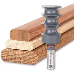 Fresestål til langtapp. 10, 12 og 14mm. Lag tapper på fresebord. 12mm Tange