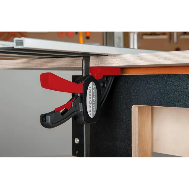 Hurtigtvinge til Styreskinne. 1 Stk. Axminster Proffecional.160X60MM 