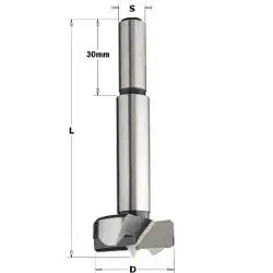 Kvistbor I Verktøystål.22mm.  . 