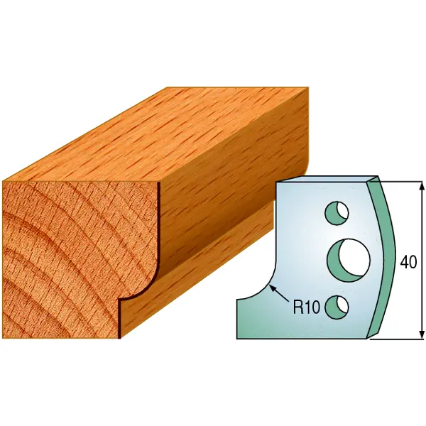 Standard Profilskjær Nr.013 2Stk. Kniver 40x4 mm SP 