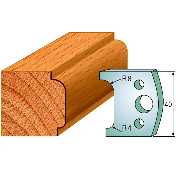 Standard Profilskjær Nr.070 2Stk. Kniver 40x4 mm SP 