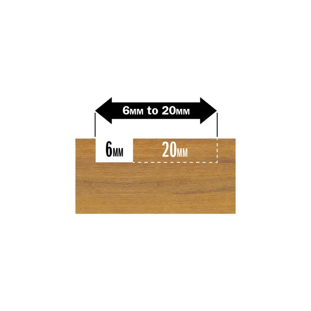 LOCKED DADO PRO SET.D=203x30 6,35-20 mm 