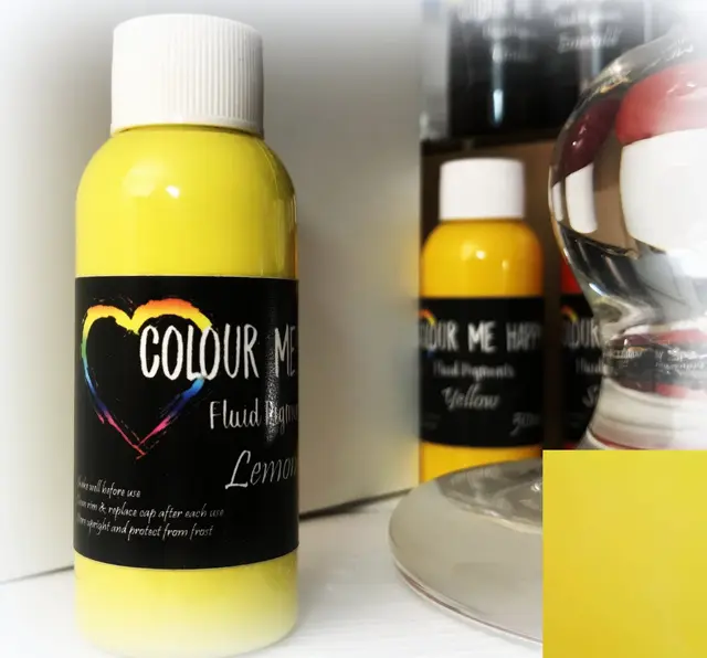 Pigment for Epoxy 50 Ml - Lemon Colour Me Happy 