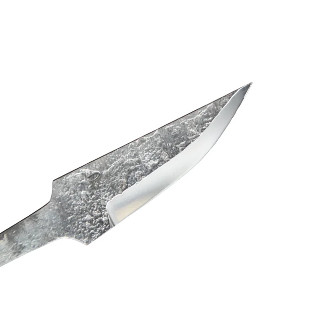 Knivblad råsmidd, med rett rygg 85-89 mm Smidd av Dalen's knivbu 