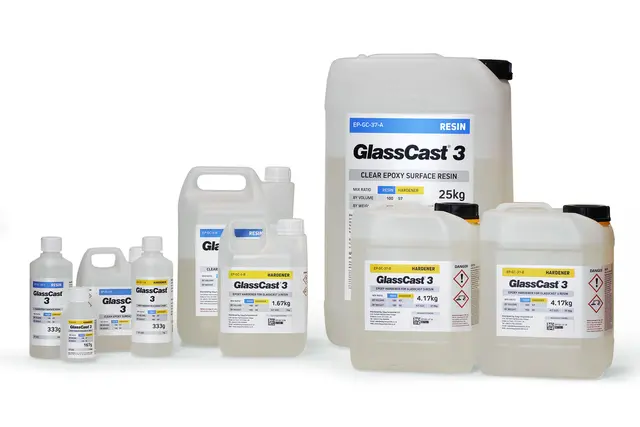 Epoxy - Glassklar 0,5 Kg 0.5Kg Glasscast 3 