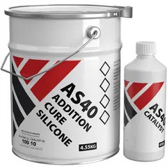 Silikon støpemasse AS40- 5kg Til støpeformer, reproduksjoner.