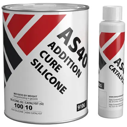 Silikon støpemasse AS40- 1kg Til støpeformer, reproduksjoner. 