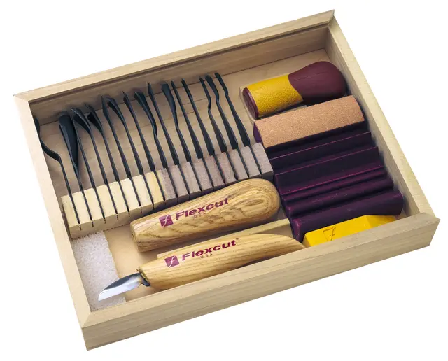 Flexcut 21 Pc. Deluxe Starter Set SK108 