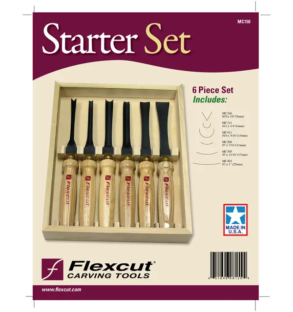 Flexcut 6 Pc. Mallet Starter Set MC150 