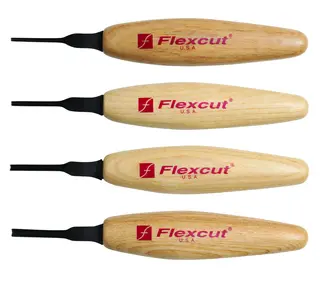 Flexcut 60 deg. Parting Micro Tool Set MT700