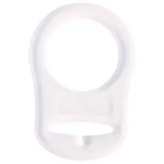 Smokkering - 20 mm 1 stk. transparent 