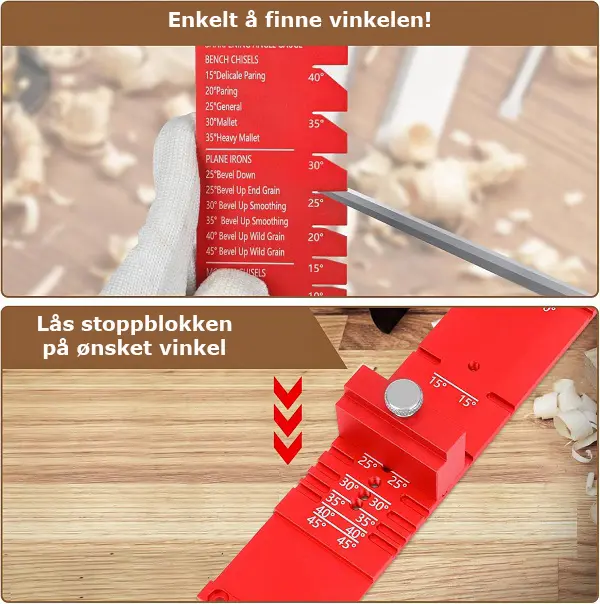 Slipejig m/ gradstopper - Gustavsen Brynejig 