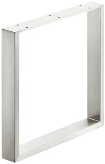 Ben til benk  H. 420mm. B. 430mm. Alufarget stål. 1stk.