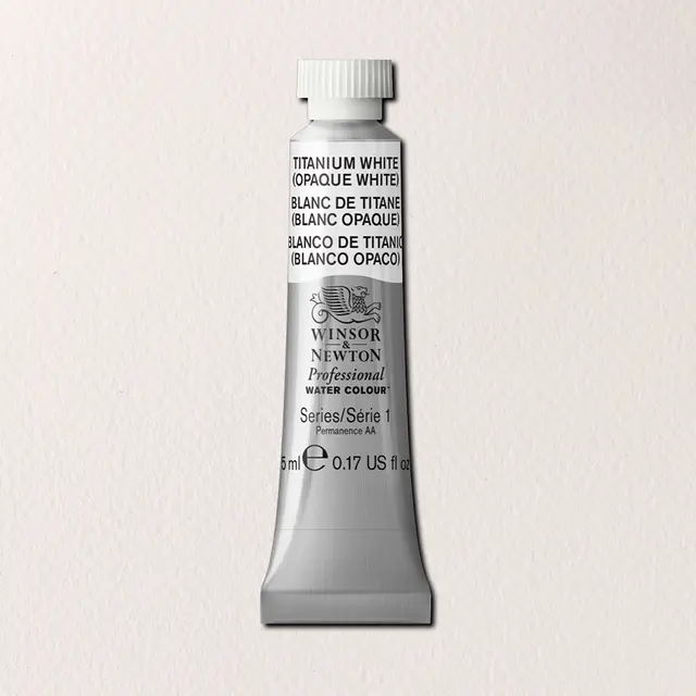 Winsor & Newton Akvarell Artists 5ml 644 Titanium White (Opaque)S.1 