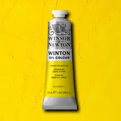 Winsor & Newton Winton Oil 37ml 346 346 Lemon Yellow Hue