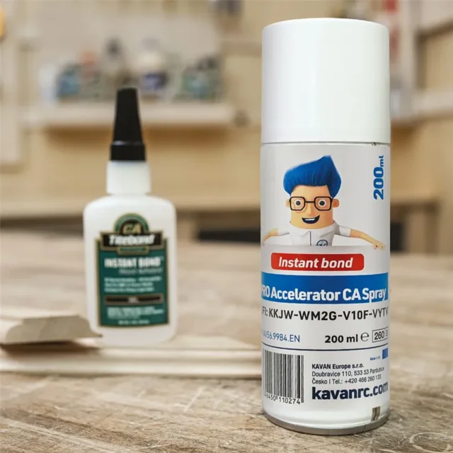 CA-limaktivator PRO 200 ml Titebond/Starbond Instant og CA-lim 