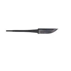 Knivblad kullstål 77x20x3.25 mm Med Ricassoslip