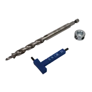 Kreg&#174; Easy-set bor m/stopper Inkl. innstillingsl&#230;re - metrisk