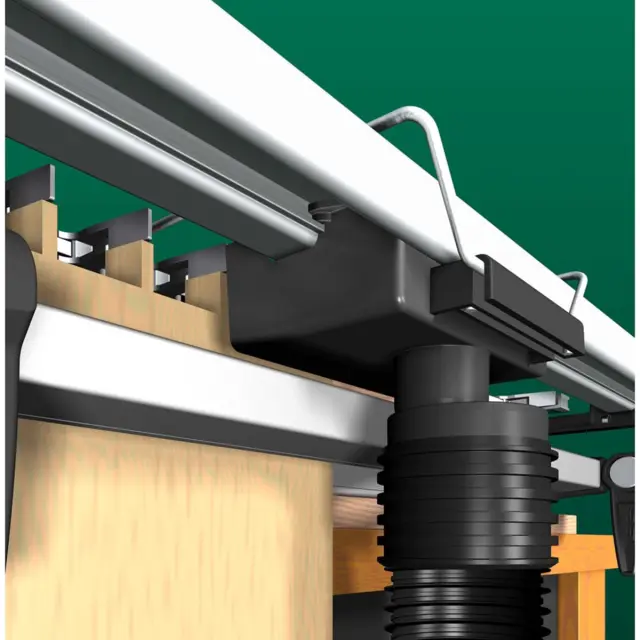 Støtte med Støvsugeradapter Til Leigh Jig Super24 