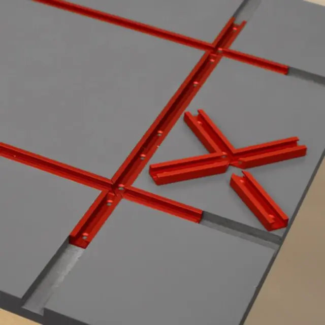 CrossTrax T-spor kryss 2 stk Milescraft 