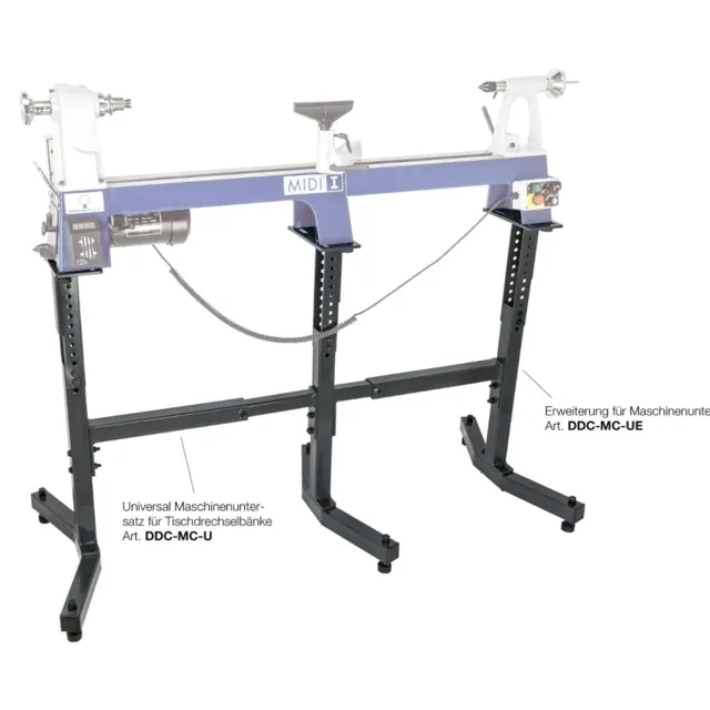 MIDI 1 Benstativ forlenger 