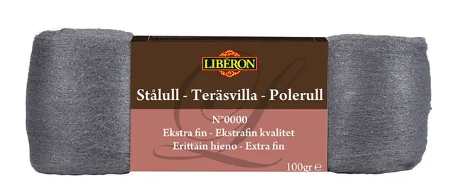 Stålull Pollerull Nr. 0000 